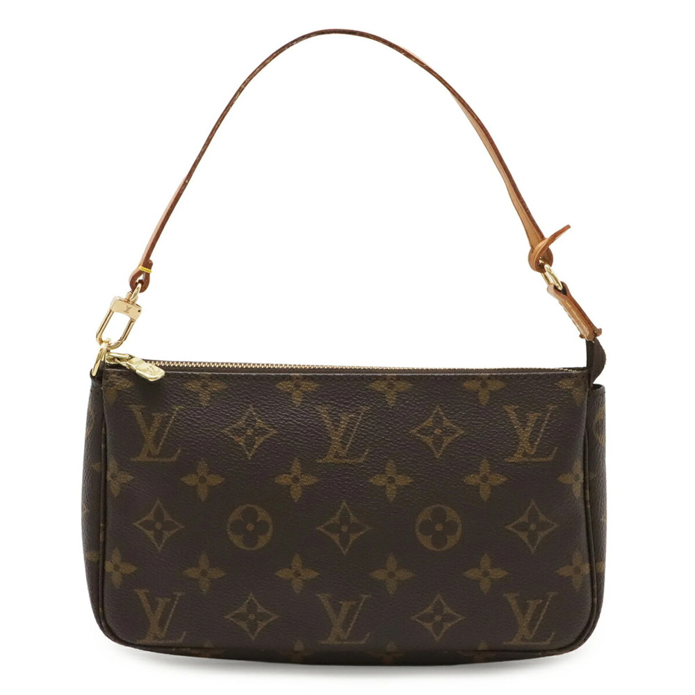 LOUIS VUITTON Brown Monogram Pochette Pouch - Picture 2 of 9